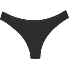SNUGGS Period Underwear Brazilian: Light Flow menstruációs női alsó gyenge menstruációhoz méret XS Black 1 db gyógyászati segédeszköz