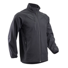  SOBA FEKETE FÉRFI SOFTSHELL KABÁT_4XL férfi kabát, dzseki