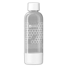 SodaCo bajonett záras szénsavasító flakon otthoni SodaCo King szódagéphez, 1 liter, fehér kisháztartási gépek kiegészítői