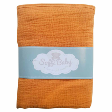 Soffi Baby takaró muszlin dupla mustár 70x90cm babaágynemű, babapléd