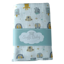  Soffi Baby takaró muszlin dupla szafaris 70x90cm babaágynemű, babapléd