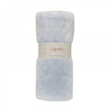  Soffi Baby takaró plüss dupla kék 75x100cm babaágynemű, babapléd