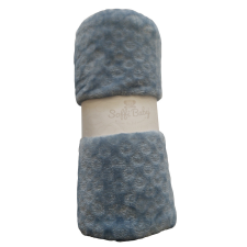  Soffi Baby takaró plüss dupla petrol 75x100cm babaágynemű, babapléd