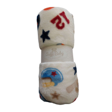  Soffi Baby takaró plüss dupla Sport 75x100cm lakástextília