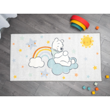 sofiteks DISNEY Micimackó szürke mosható gyerekszőnyeg, gumis hátoldallal, 130x170cm lakástextília