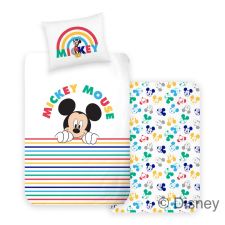 sofiteks DISNEY Mickey egér ágyneműhuzat + párnahuzat, 90x130cm + 40x50cm lakástextília