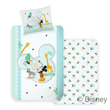 sofiteks DISNEY Mickey egér ágyneműhuzat + párnahuzat, 90x130cm + 40x50cm lakástextília