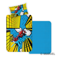 sofiteks DISNEY Pókember ágyneműhuzat + párnahuzat, 140x200cm + 50x70cm lakástextília