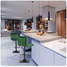 SOFOTEL Bárszék háttámlával drava zöld bútor