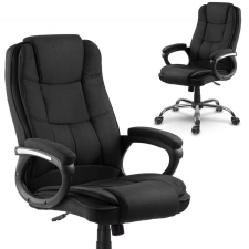 SOFOTEL Ergonomikus dönthető irodai karosszék, Porto , légáteresztő textil , fekete - Sofotel forgószék