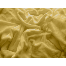 SOFT mikroplüss lepedő 90x200 cm mustár lakástextília