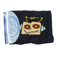 Soft Touch Babywear Kisfiú harisnya -Robot #sötétkék gyerek harisnya