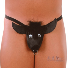 Softline Thong 4437 {} black/ SL boxer, férfi alsó
