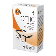 Softy Optic fertőtlenítő nedves tisztítókendő szemüvegre, kijelzőre 10db higiéniai papíráru