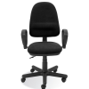 SOHOS Forgószék irodai PERFECT-PROFIL TS02, karfával, fekete