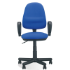 SOHOS Forgószék irodai PERFECT-PROFIL TS02, karfával, kék