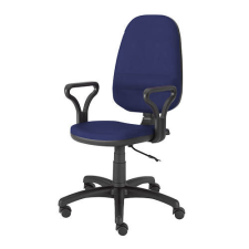SOHOS Forgószék irodai PRESTIGE-PROFIL TS02 GTP4 karfával kék forgószék