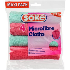 Söke SÖKE mikroszálas kendő 4 db takarító és háztartási eszköz