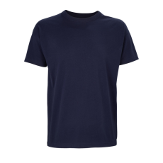 SOL'S BOXY széles fazonú organikus férfi rövid ujjú póló SO03806, French Navy-2XL
