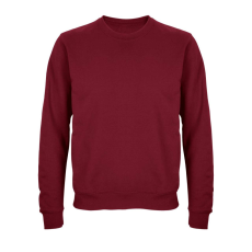 SOL'S Columbia, unisex környakas pulóver, SO04182-03814, Burgundy-L