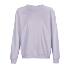 SOL'S Columbia, unisex környakas pulóver, SO04182-03814, Lilac-XL férfi pulóver, kardigán