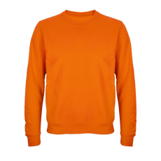 SOL'S Columbia, unisex környakas pulóver, SO04182-03814, Orange-XL