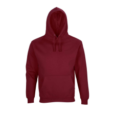 SOL&#039;S Condor, unisex kapucnis pulóver, SO04181-03815, Burgundy-M férfi pulóver, kardigán