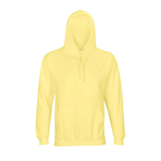 SOL'S Condor, unisex kapucnis pulóver, SO04181-03815, Light Yellow-XL