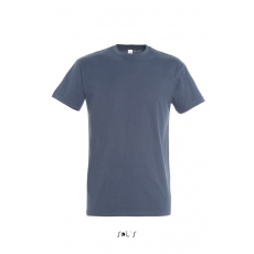 SOL'S Csomag akciós póló (min. 5 db) Férfi póló SOL'S SO11500 Sol'S Imperial - Környakú póló -S, Denim