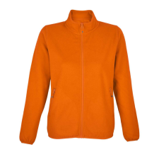 SOL&#039;S FACTOR mikropolár Női cipzáras pulóver SO03824, Orange-S női pulóver, kardigán