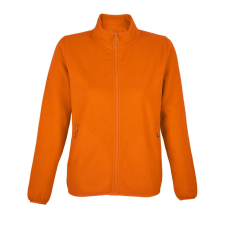 SOL'S FACTOR mikropolár Női cipzáras pulóver SO03824, Orange-S női pulóver, kardigán