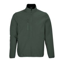 SOL&#039;S FALCON férfi softshell dzseki, 3 rétegű SO03827, Forest Green-2XL férfi kabát, dzseki