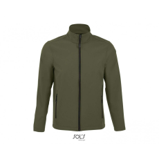 SOL'S Férfi kabát SOL'S SO01195 Sol'S Race Men - Softshell Zip Jacket -S, Army