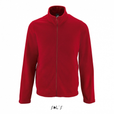 SOL&#039;S Férfi kabát SOL&#039;S SO02093 Sol&#039;S norman Men - plain Fleece Jacket -3XL, Red férfi kabát, dzseki