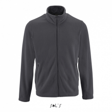 SOL&#039;S Férfi kabát SOL&#039;S SO02093 Sol&#039;S norman Men - plain Fleece Jacket -S, Charcoal Grey férfi kabát, dzseki