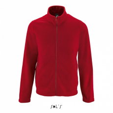 SOL'S Férfi kabát SOL'S SO02093 Sol'S norman Men - plain Fleece Jacket -S, Red