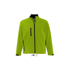 SOL'S Férfi kabát SOL'S SO46600 Sol'S Relax - Men'S Softshell Zipped Jacket -3XL, Green Absinthe