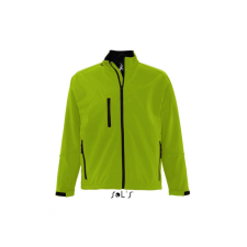 SOL&#039;S Férfi kabát SOL&#039;S SO46600 Sol&#039;S Relax - Men&#039;S Softshell Zipped Jacket -L, Green Absinthe férfi kabát, dzseki