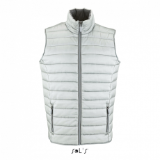 SOL'S Férfi mellény SOL'S SO01436 Sol'S Wave Men - Lightweight Bodywarmer -L, Metal Grey