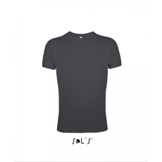 SOL'S Férfi póló SOL'S SO00553 Sol'S Regent Fit - Környakú Testhezálló póló -2XL, Dark Grey