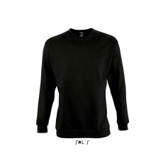 SOL'S Férfi pulóver SOL'S SO13250 Sol'S new Supreme - Sweatshirt -2XL, Black