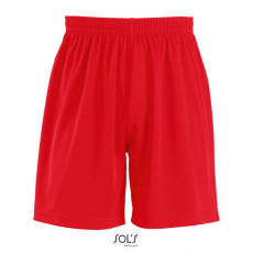 SOL'S Férfi rövid nadrág SOL'S SO01221 Sol'S San Siro 2 - Adults' Basic Shorts -S, Red