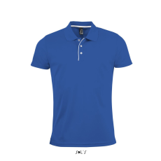 SOL'S Férfi rövid ujjú galléros sport póló, SOL'S SO01180, Royal Blue-2XL