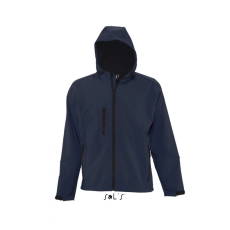 SOL'S Férfi Softshell SOL'S SO46602 Sol'S Replay Men - Hooded Softshell -2XL, French Navy