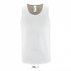 SOL'S Férfi SOL'S SO02073 Sol'S Sporty Tt Men - Sports Tank Top -L, White