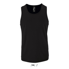SOL'S férfi ujjatlan sport trikó SO02073, Black-XL atléta, trikó