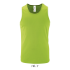 SOL'S férfi ujjatlan sport trikó SO02073, Neon Green-3XL