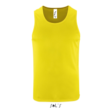 SOL'S férfi ujjatlan sport trikó SO02073, Neon Yellow-L atléta, trikó