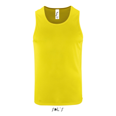 SOL'S férfi ujjatlan sport trikó SO02073, Neon Yellow-S