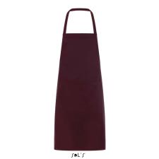 SOL&#039;S GRAMERCY hosszú kötény első zsebbel SO01744, Burgundy-U munkaruha